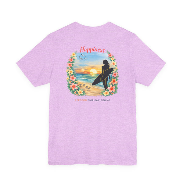 Happiness at Beach T-Shirt