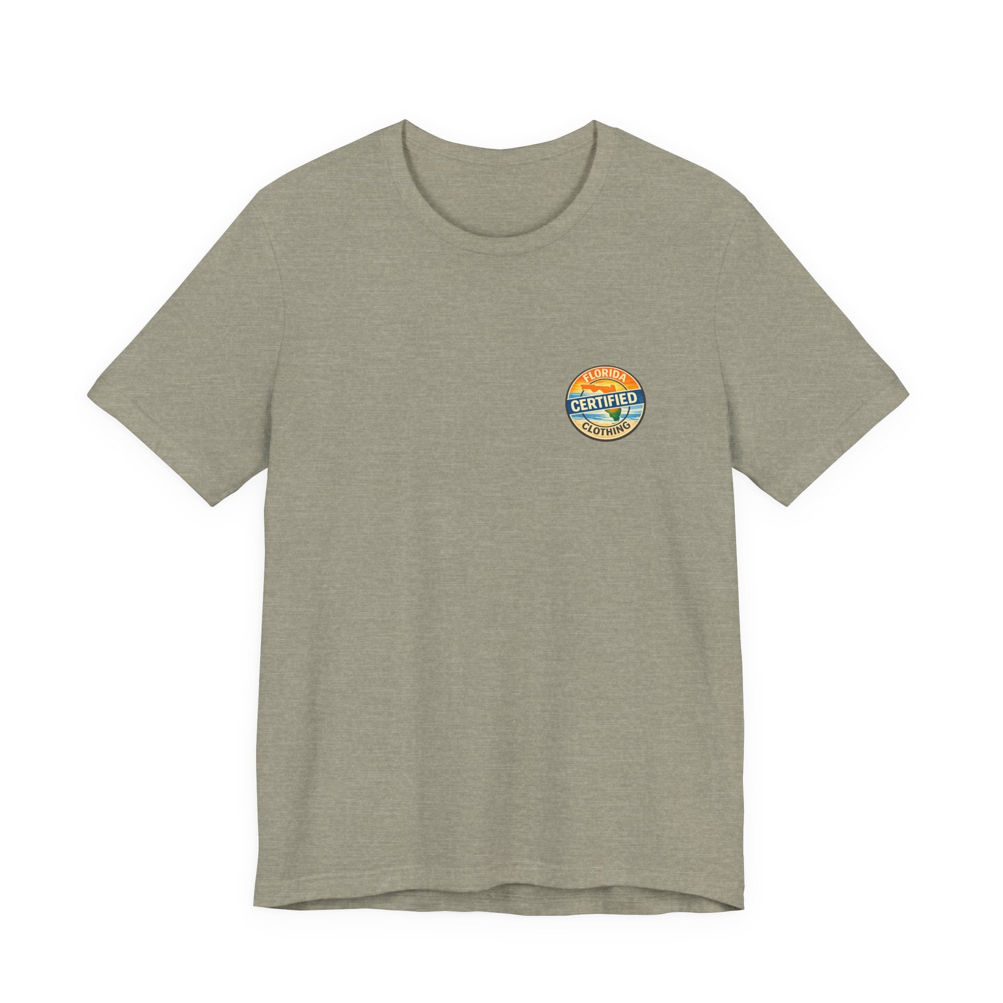 Florida Rocket Tee — "Certified" Space Shuttle Palm Tree T-Shirt