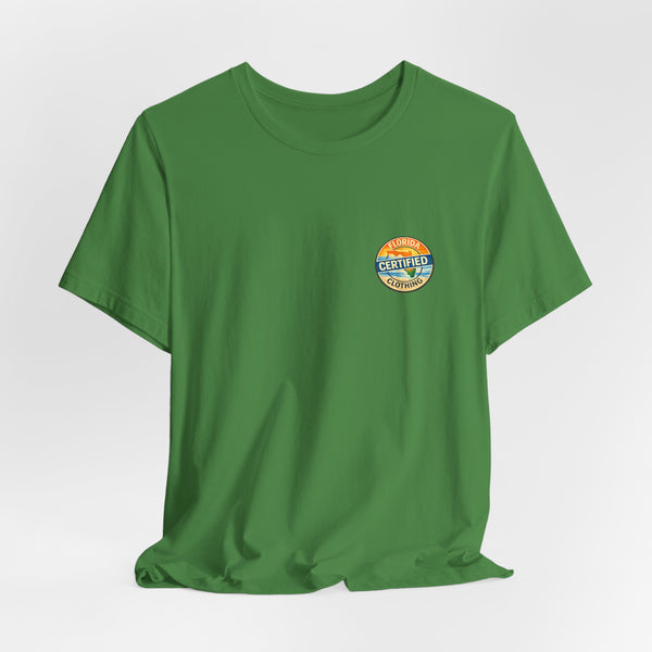 Pickleball Florida T-Shirt — Certified Pickleball Retro Beach Tee
