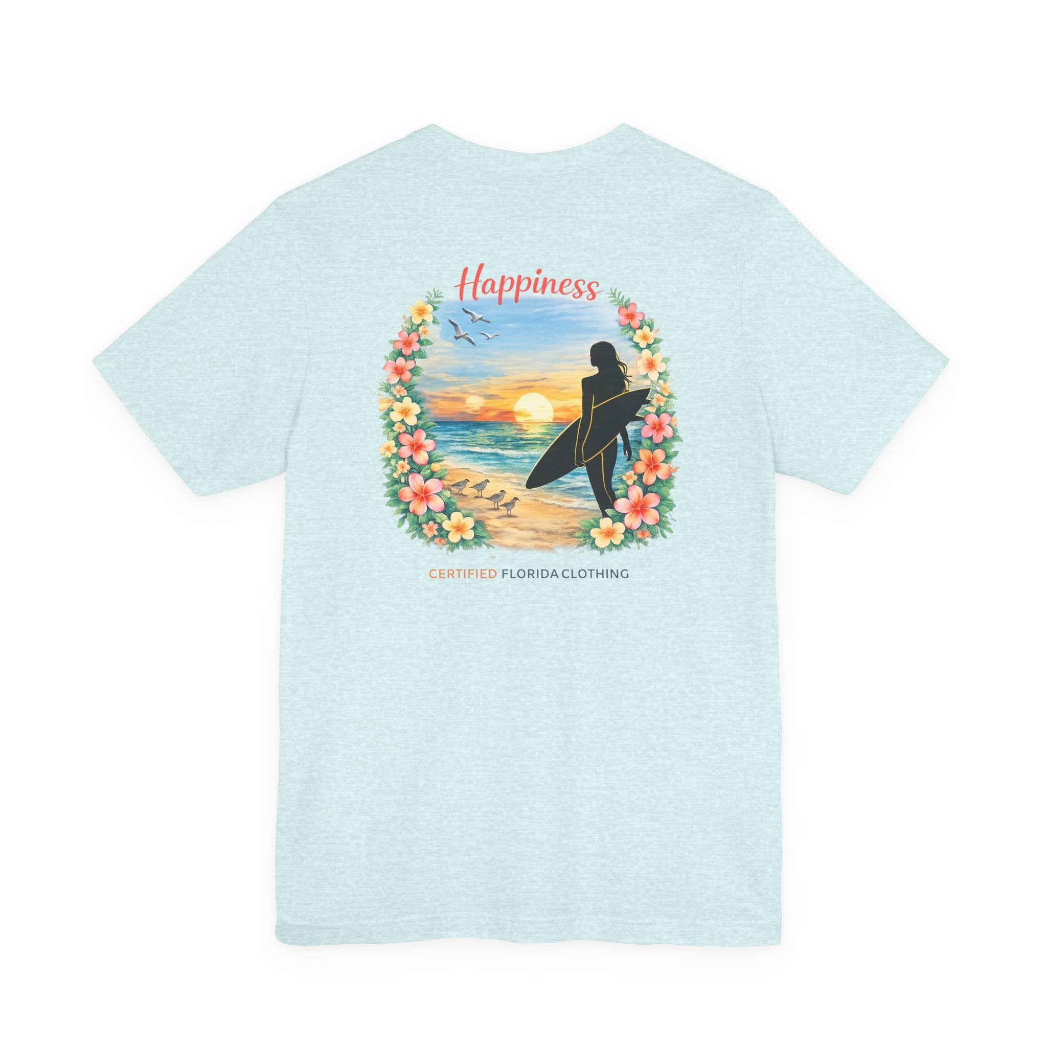 Happiness at Beach T-Shirt