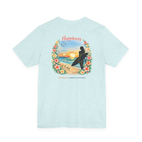 Happiness at Beach T-Shirt