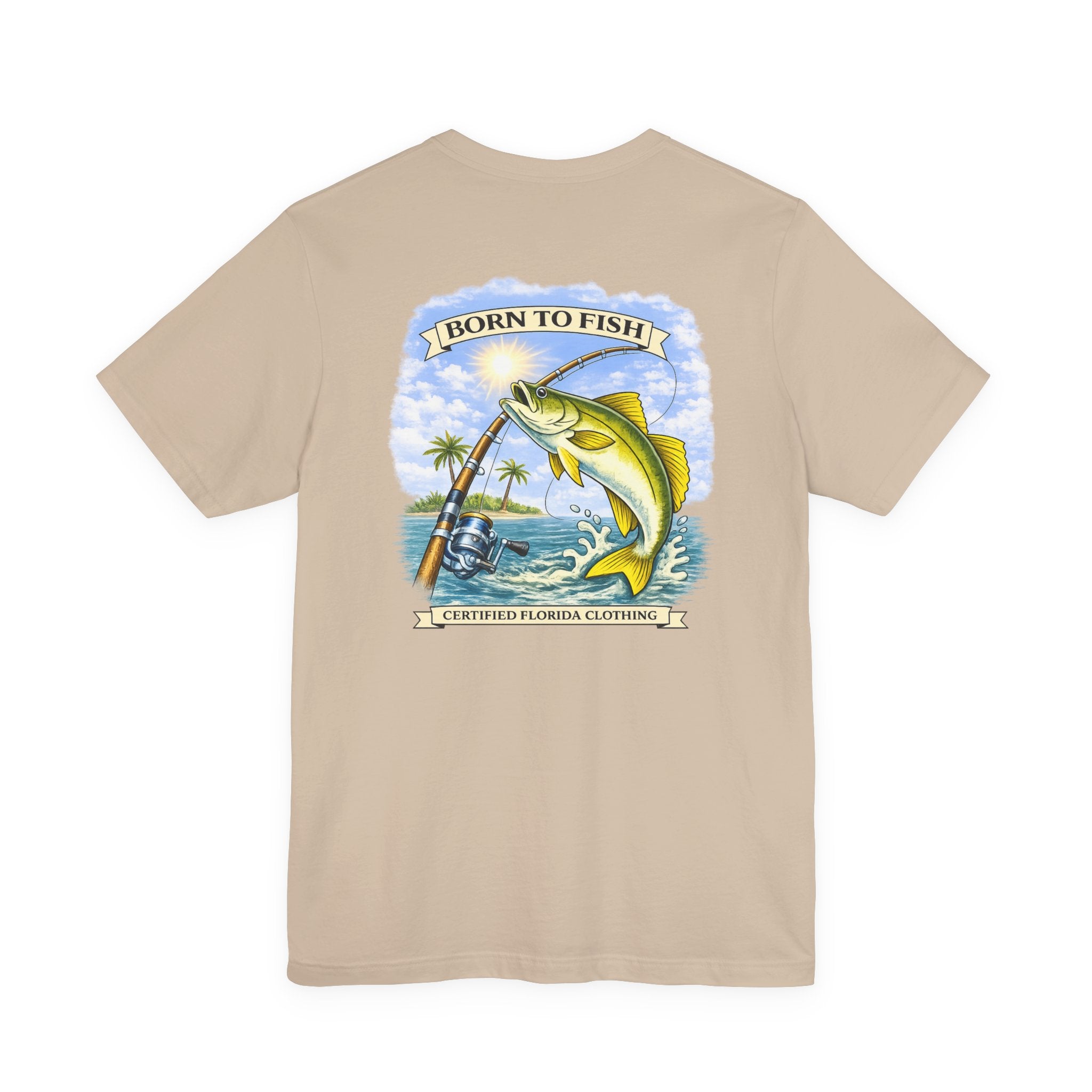 Born to Fish T-Shirt — Vintage Florida Fishing Tee