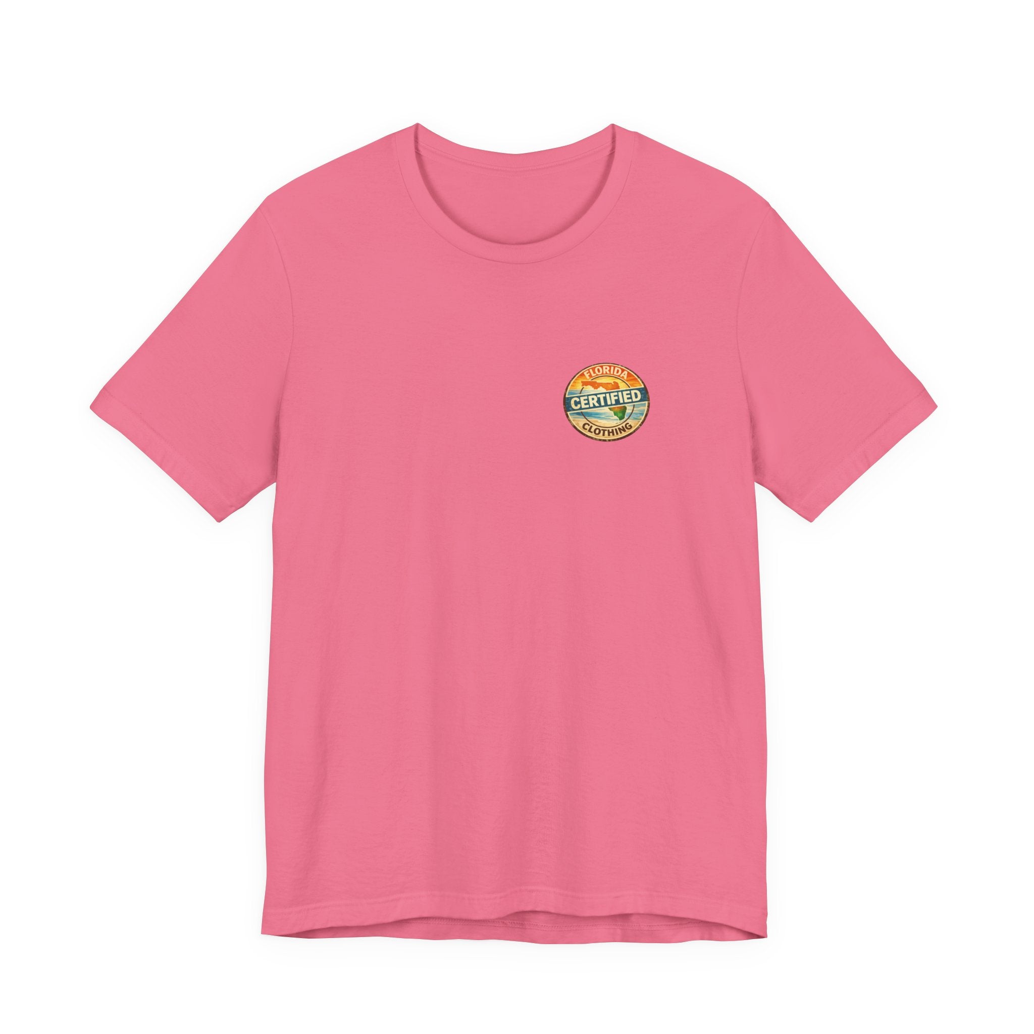 Florida Certified Clothing Tee — Vintage Beach Graphic Short Sleeve Shirt