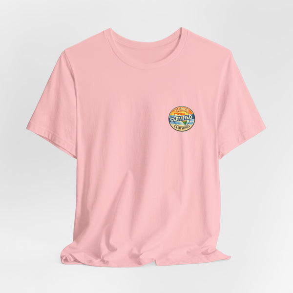 Florida Sandbar Weekends T-Shirt — Retro Beach Palm Sunset Tee