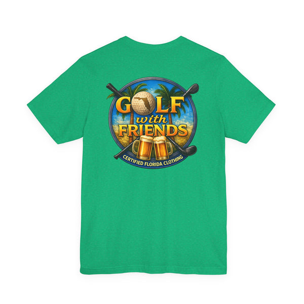 Golf With Friends T-Shirt — Casual Golf Shirt for Friends & Tee Time
