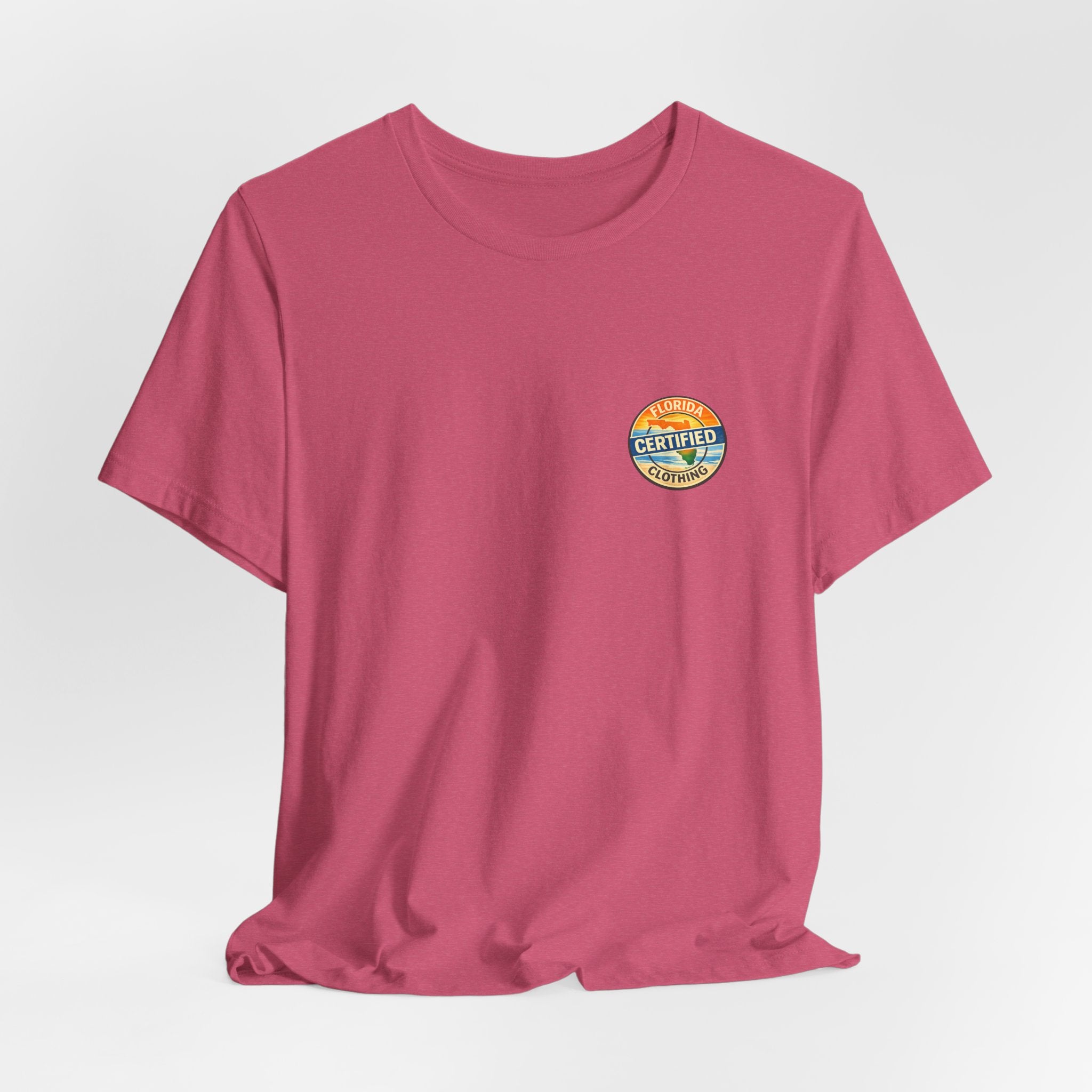 Florida Rocket Tee — "Certified" Space Shuttle Palm Tree T-Shirt