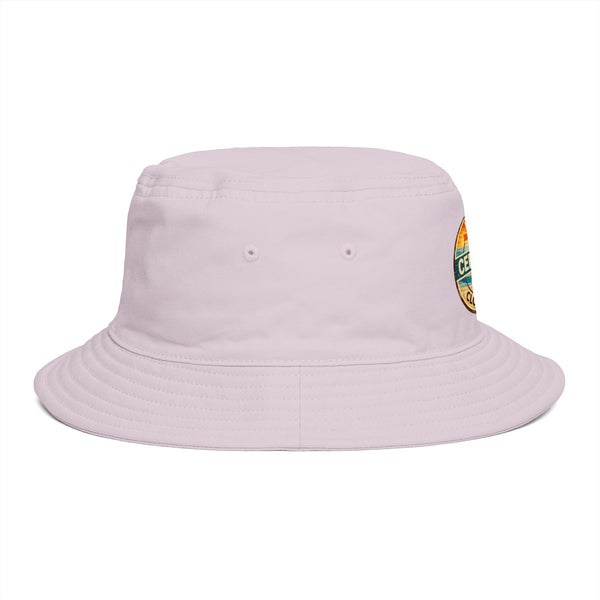 Florida Certified Clothing Bucket Hat — Retro Sunset Logo Beach Hat