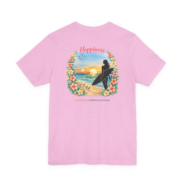Happiness at Beach T-Shirt