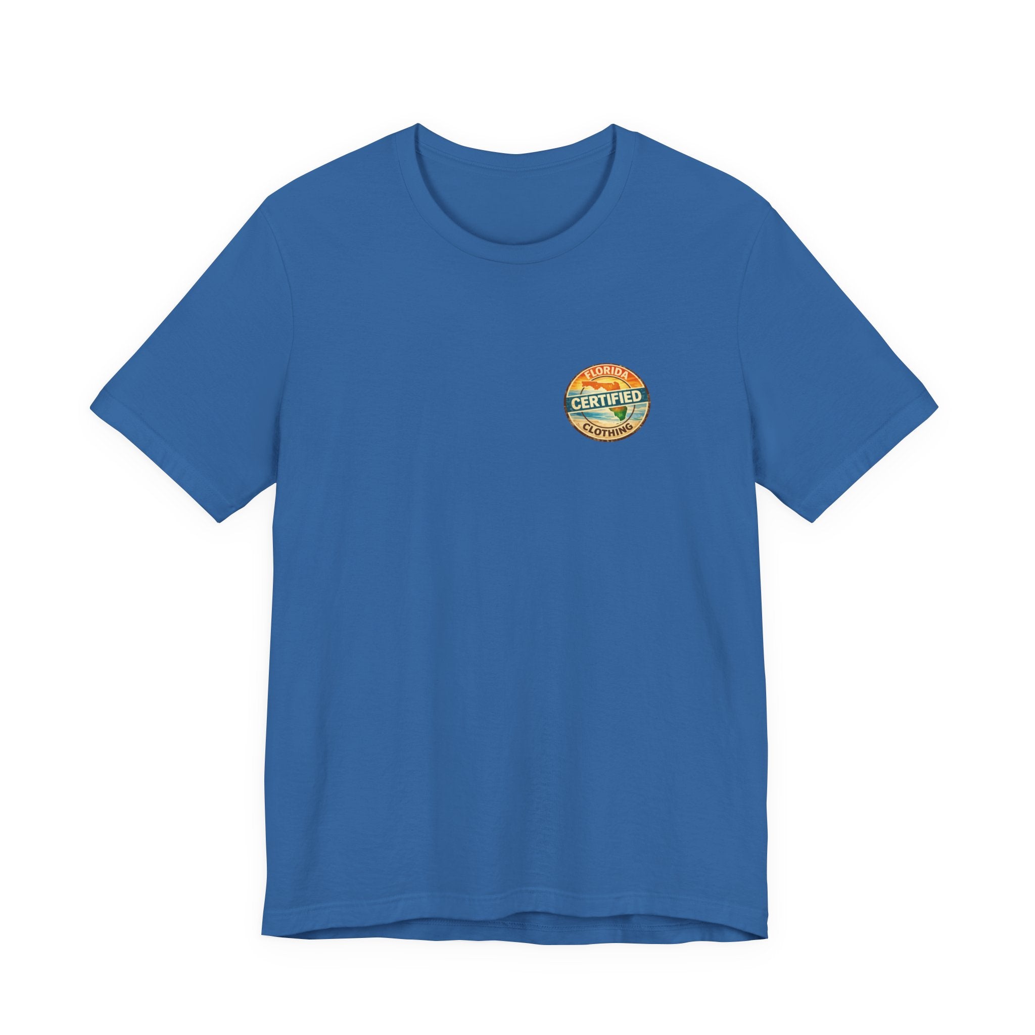 Florida Certified Clothing Tee — Vintage Beach Graphic Short Sleeve Shirt