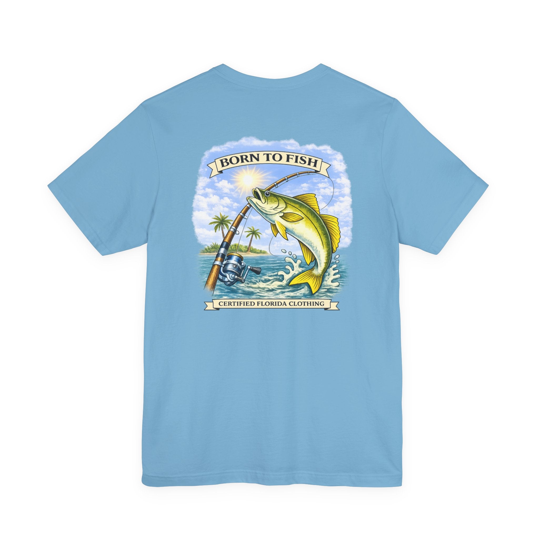 Born to Fish T-Shirt — Vintage Florida Fishing Tee