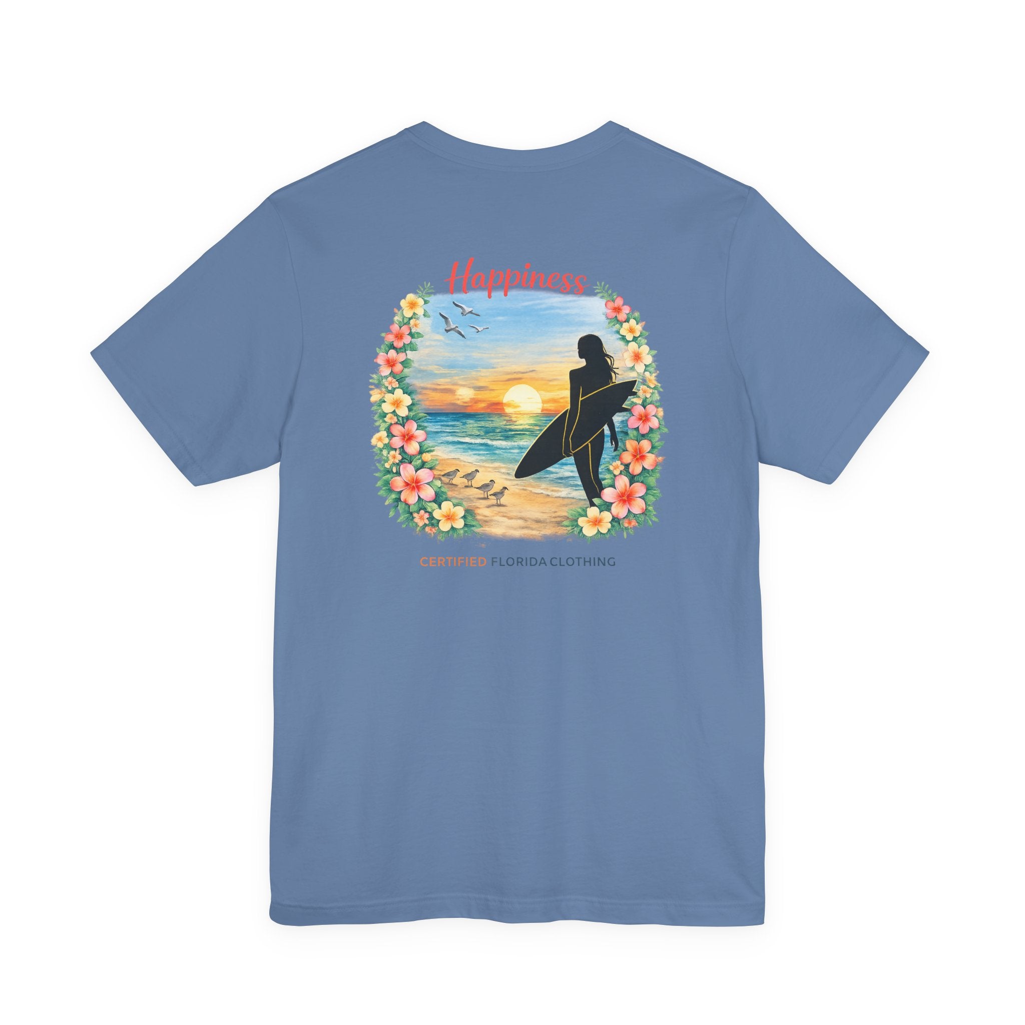 Happiness at Beach T-Shirt