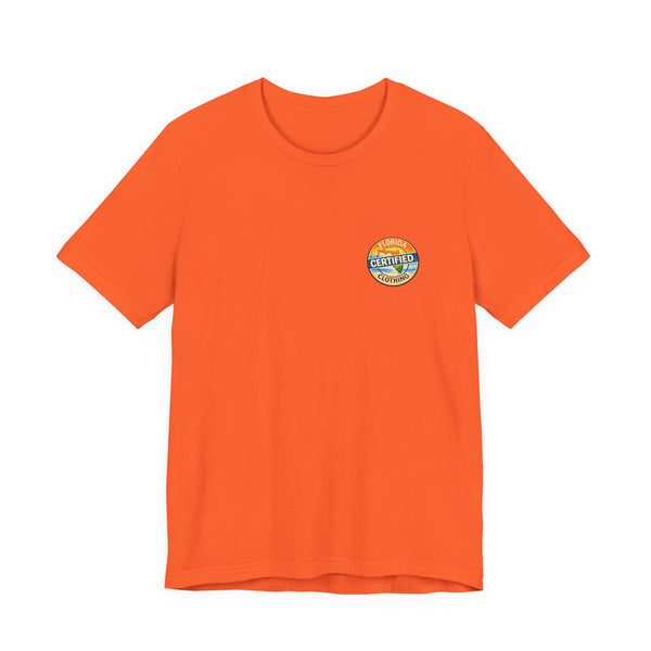 Pickleball Florida T-Shirt — Certified Pickleball Retro Beach Tee