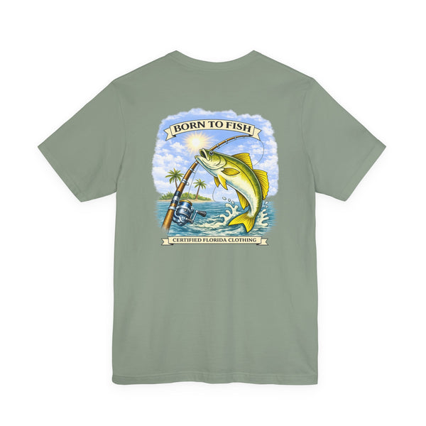 Born to Fish T-Shirt — Vintage Florida Fishing Tee