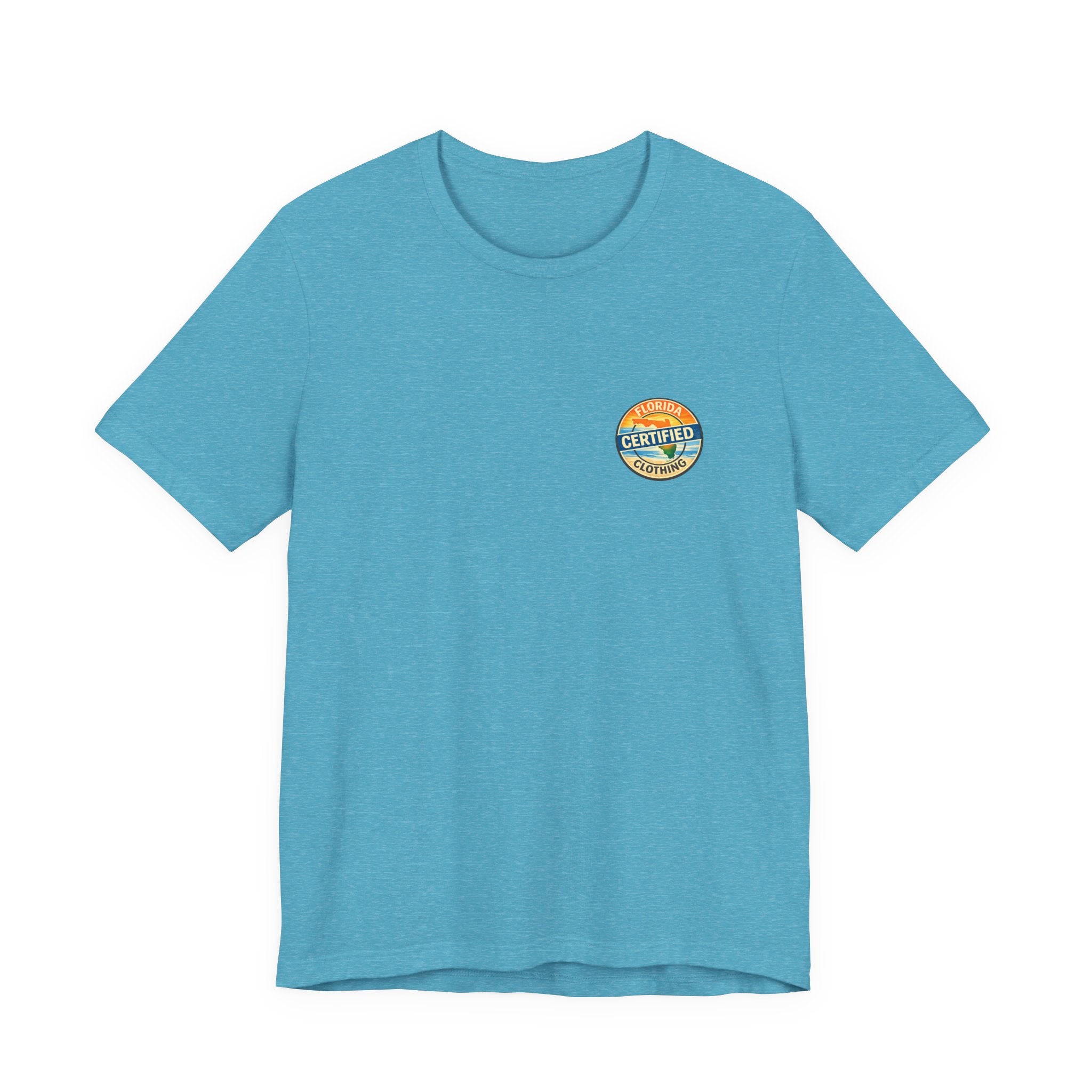 Florida Rocket Tee — "Certified" Space Shuttle Palm Tree T-Shirt