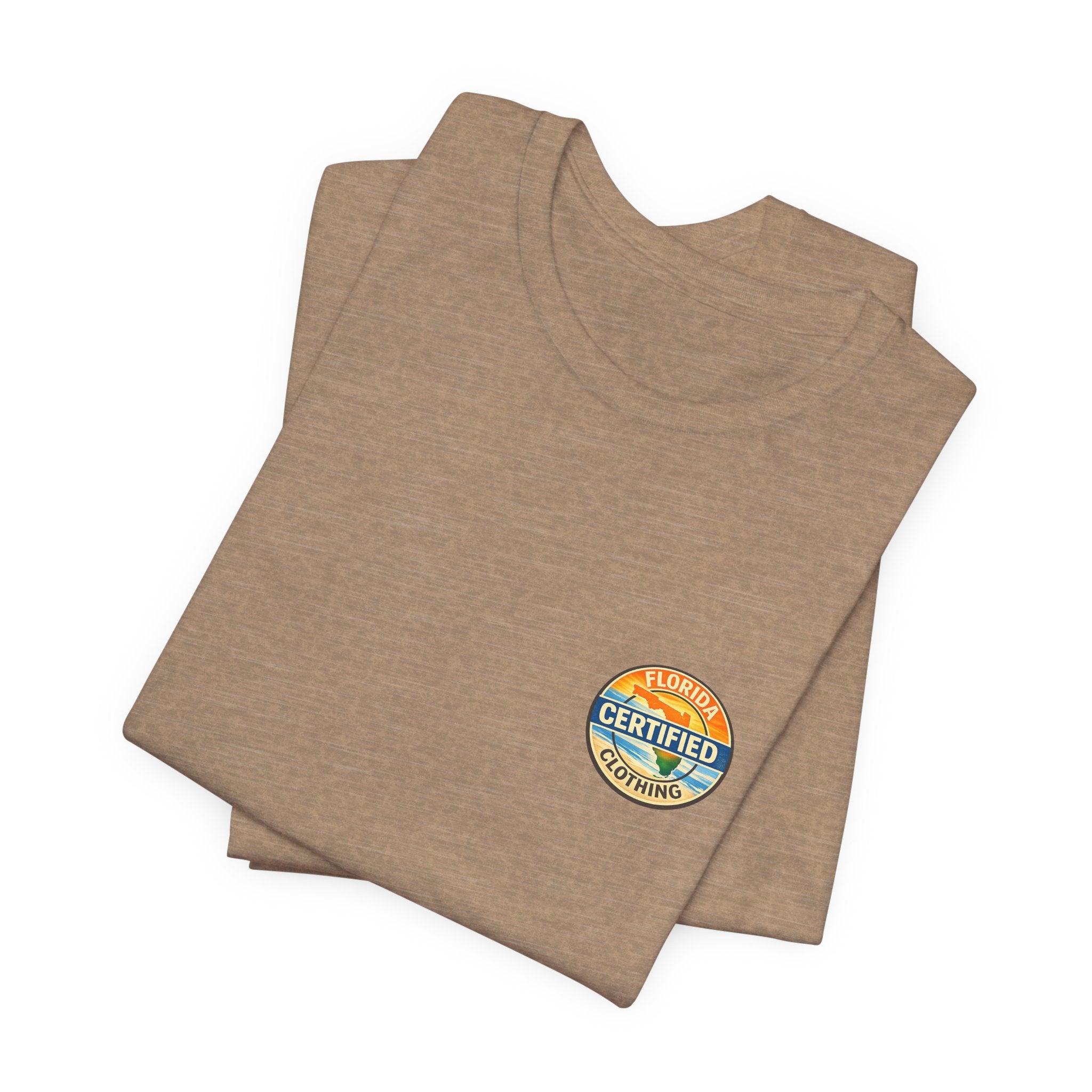 Florida Rocket Tee — "Certified" Space Shuttle Palm Tree T-Shirt