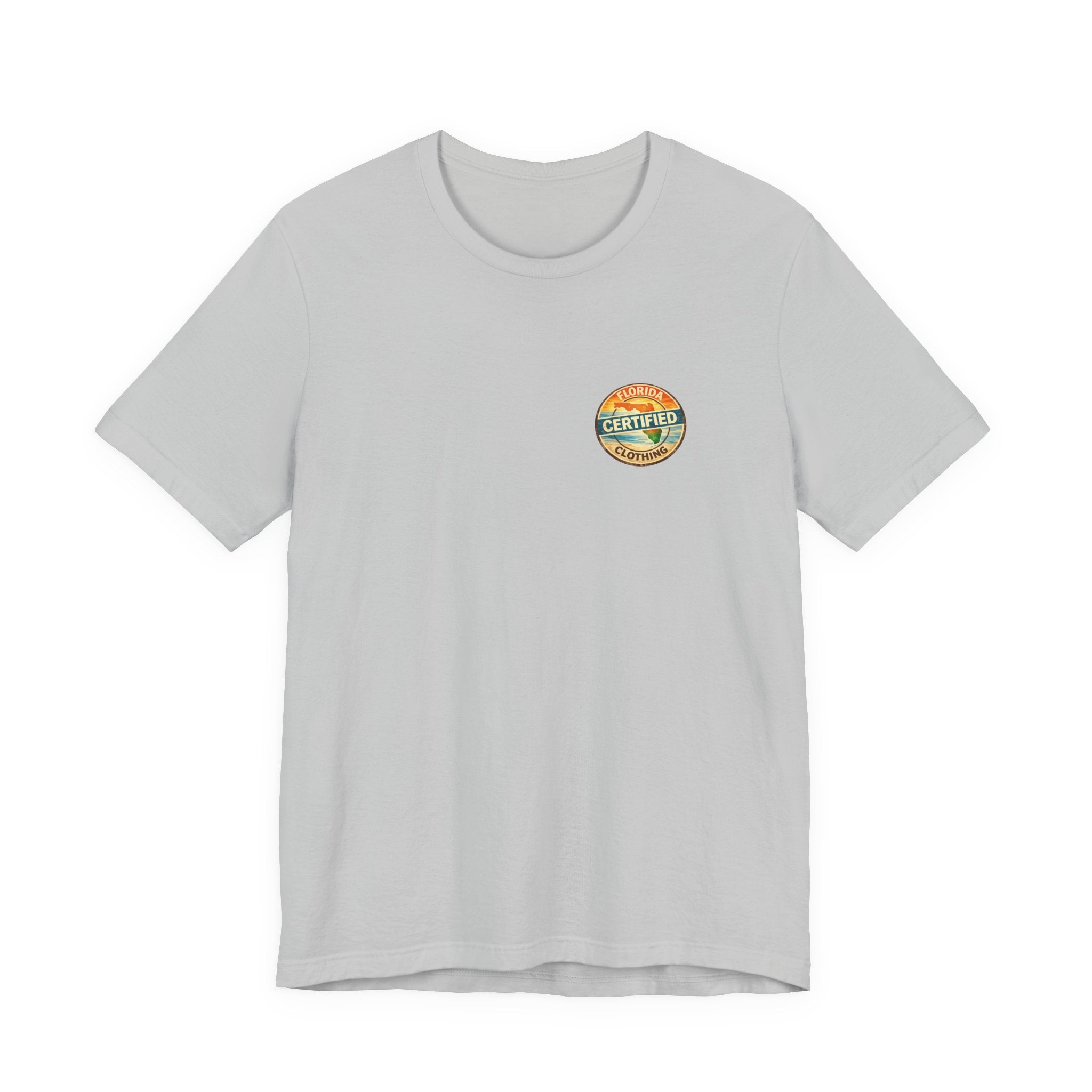 Florida Certified Clothing Tee — Vintage Beach Graphic Short Sleeve Shirt