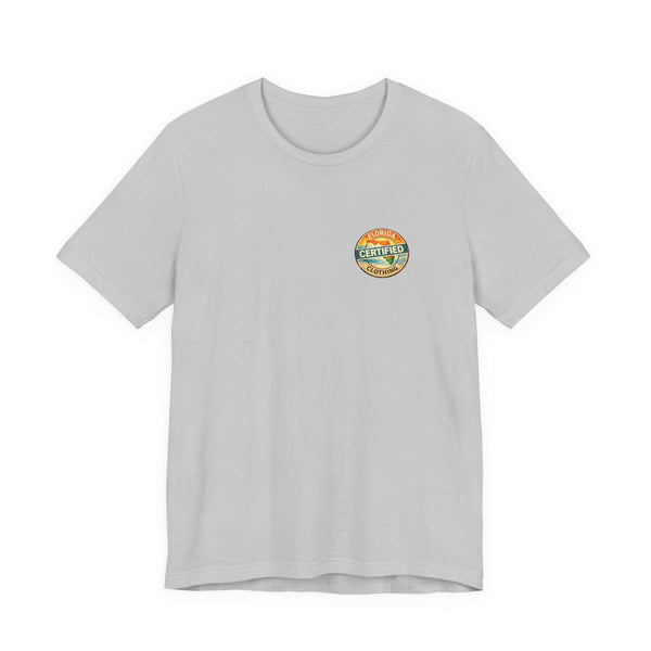 Florida Certified Clothing Tee — Vintage Beach Graphic Short Sleeve Shirt