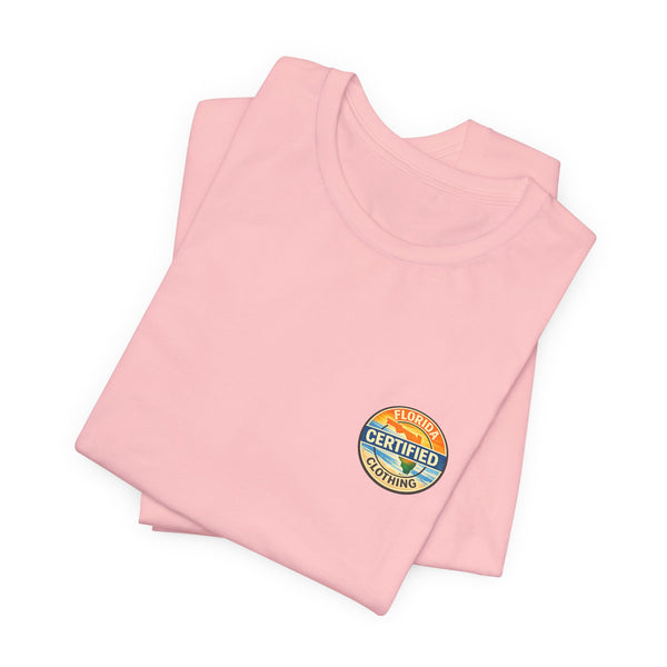 Pickleball Florida T-Shirt — Certified Pickleball Retro Beach Tee