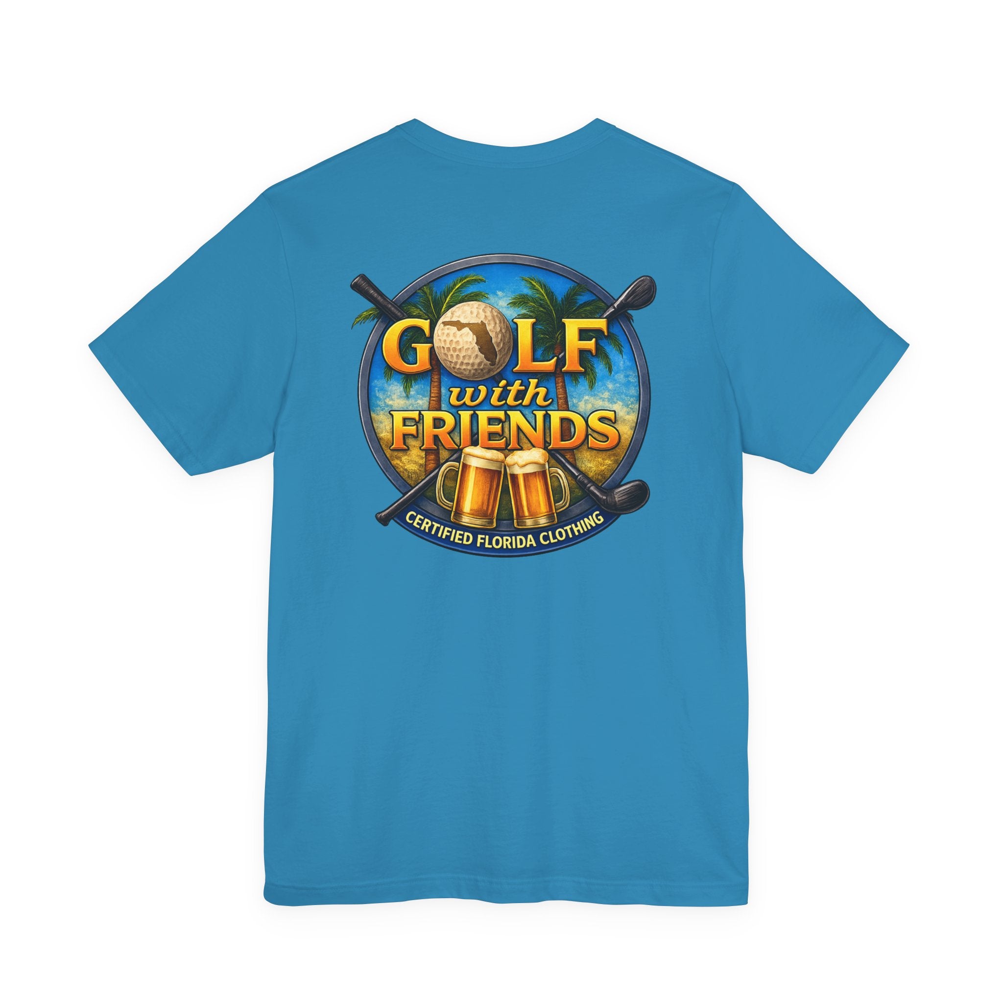 Golf With Friends T-Shirt — Casual Golf Shirt for Friends & Tee Time