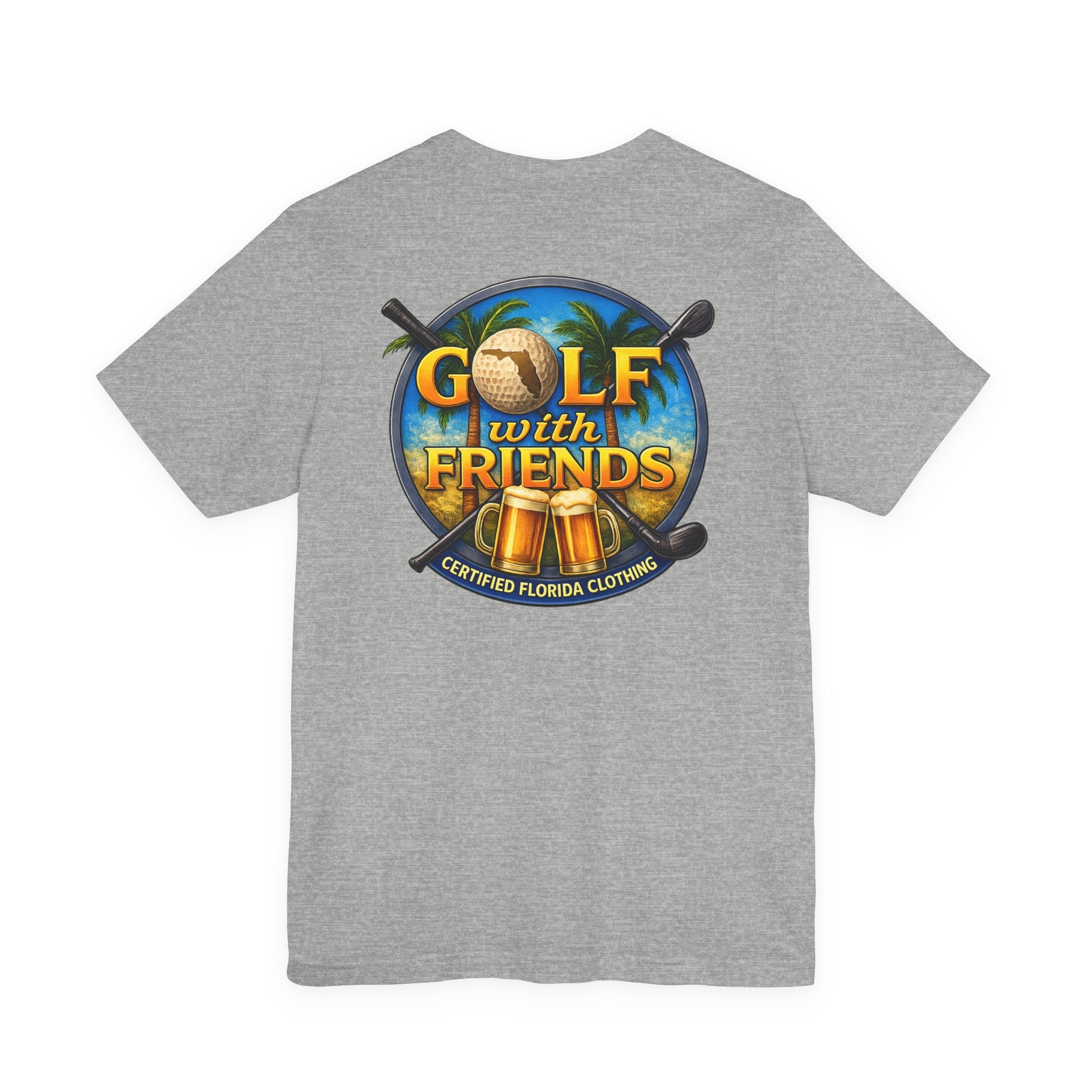 Golf With Friends T-Shirt — Casual Golf Shirt for Friends & Tee Time