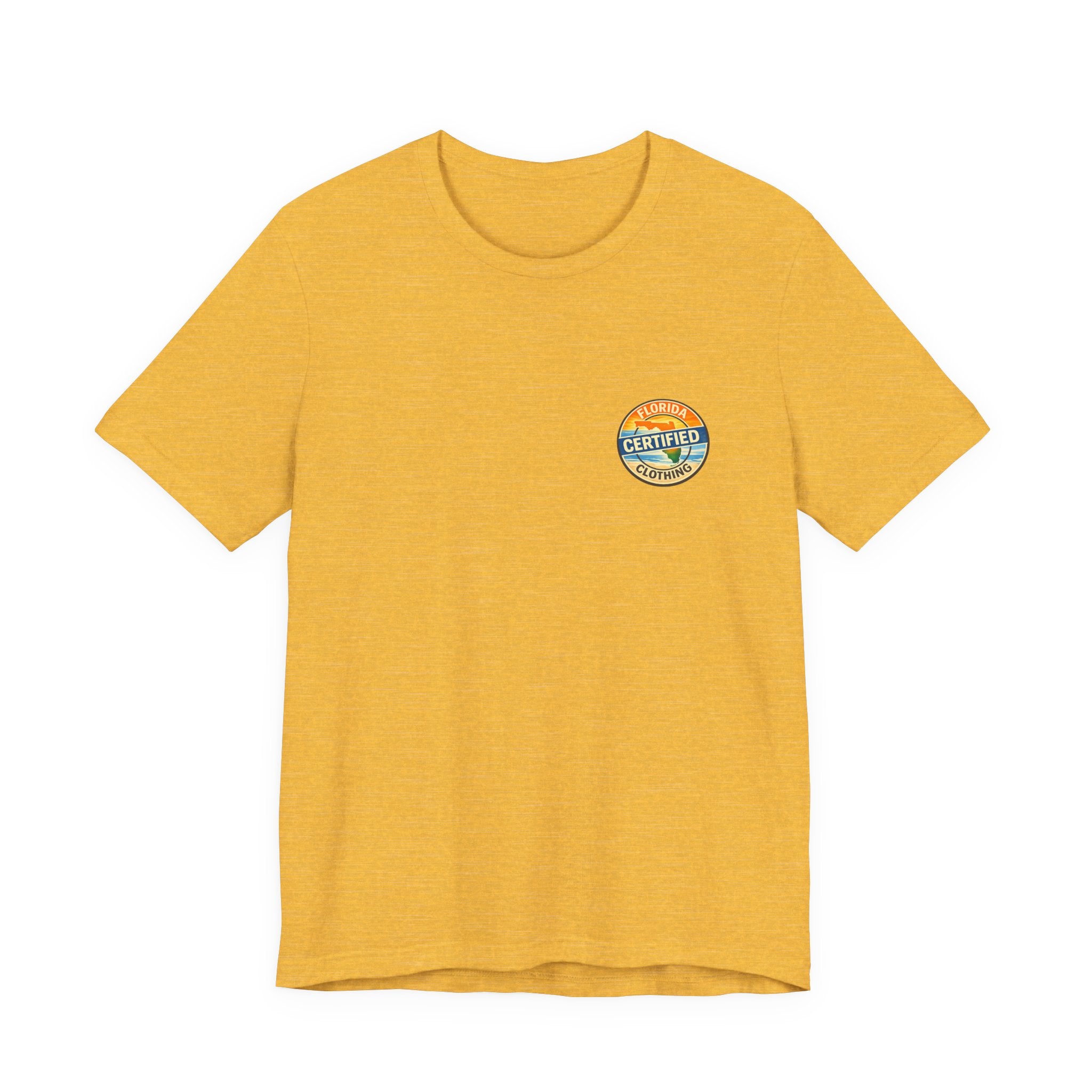 Cornhole T-Shirt — "Sinkin' & Drinkin'" Tropical Sunset Game Tee
