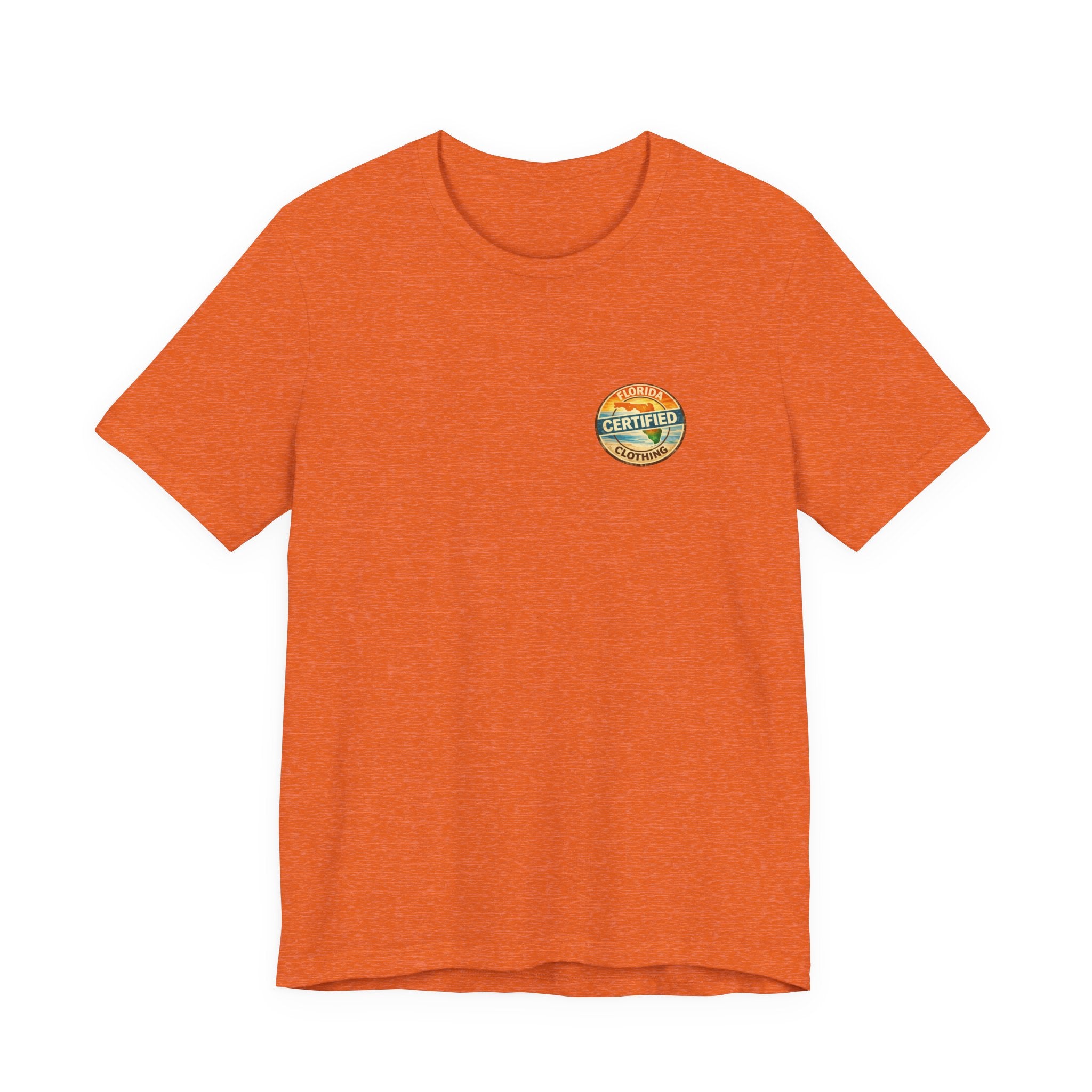 Florida Certified Clothing Tee — Vintage Beach Graphic Short Sleeve Shirt