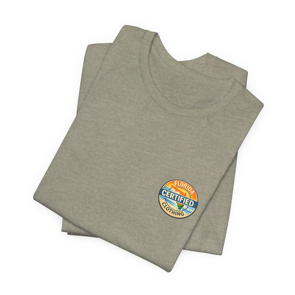 Florida Rocket Tee — "Certified" Space Shuttle Palm Tree T-Shirt