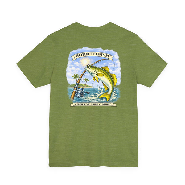 Born to Fish T-Shirt — Vintage Florida Fishing Tee