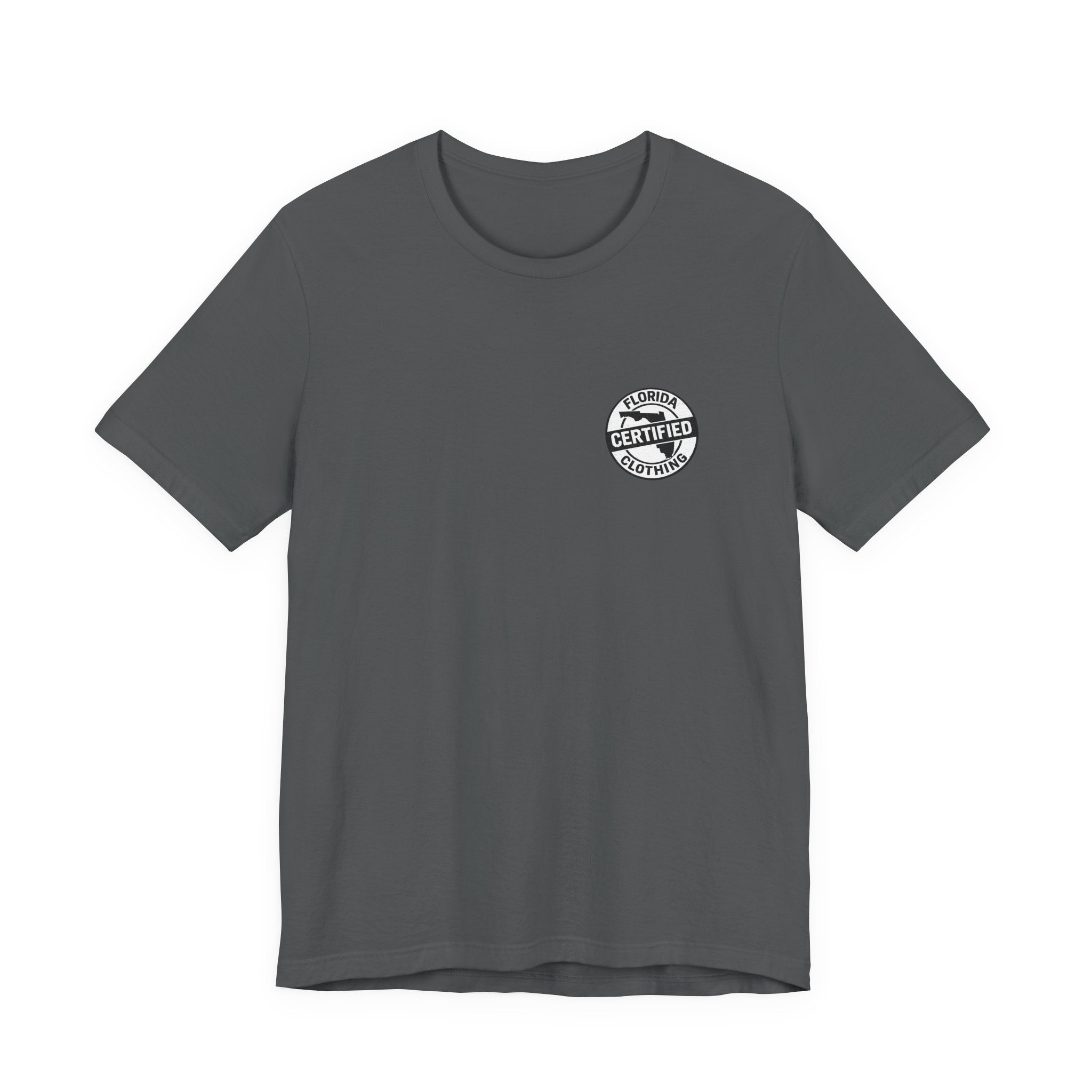 Florida Certified Clothing T-Shirt — Logo Graphic Tee