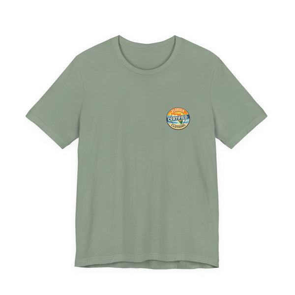 Pickleball Florida T-Shirt — Certified Pickleball Retro Beach Tee