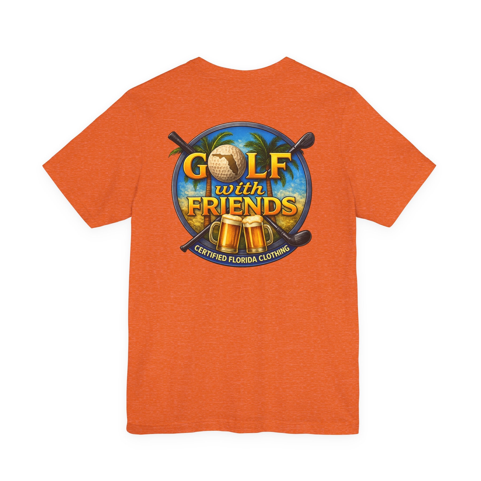 Golf With Friends T-Shirt — Casual Golf Shirt for Friends & Tee Time