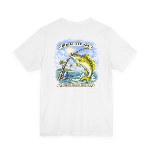 Born to Fish T-Shirt — Vintage Florida Fishing Tee