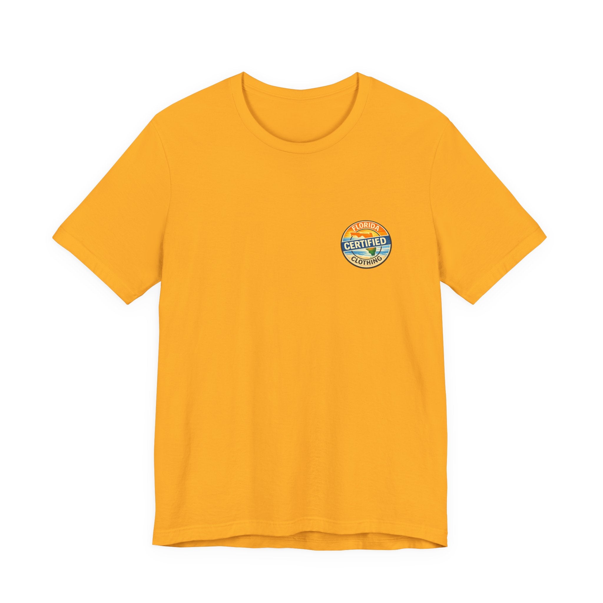 Cornhole T-Shirt — "Sinkin' & Drinkin'" Tropical Sunset Game Tee