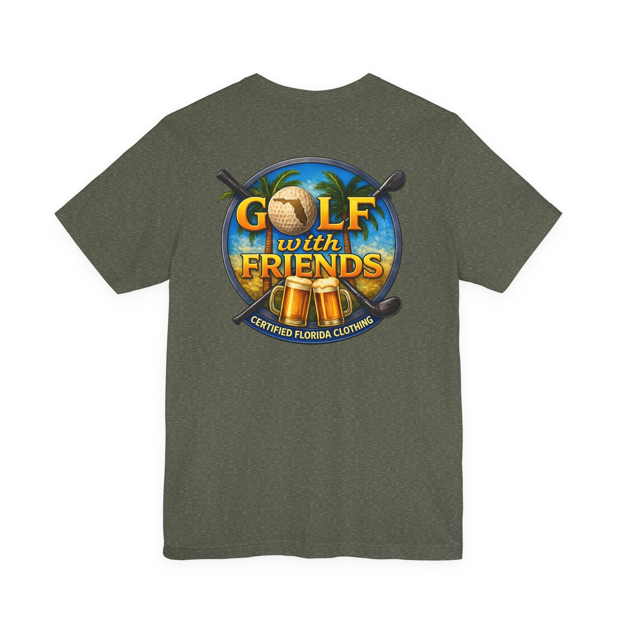 Golf With Friends T-Shirt — Casual Golf Shirt for Friends & Tee Time