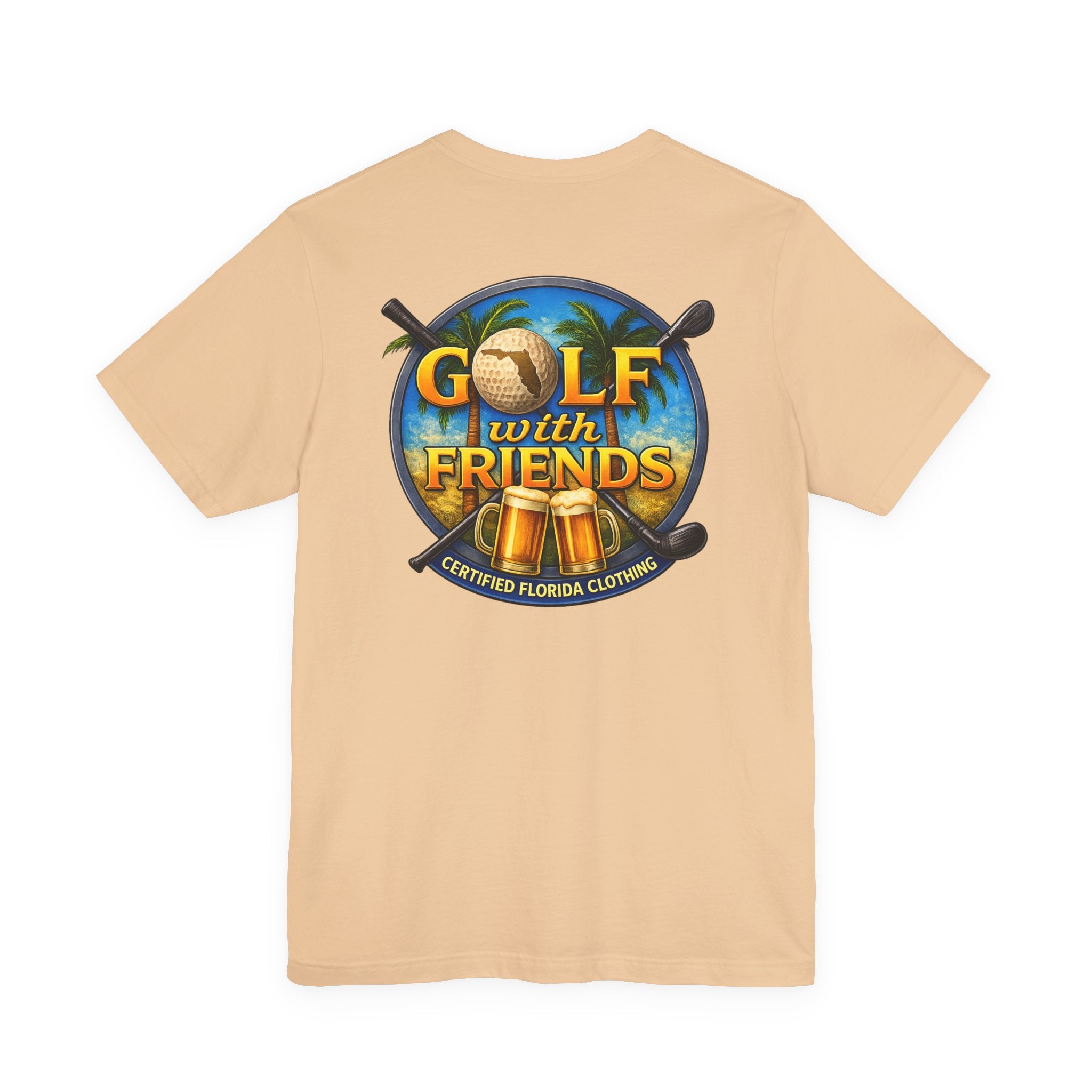 Golf With Friends T-Shirt — Casual Golf Shirt for Friends & Tee Time