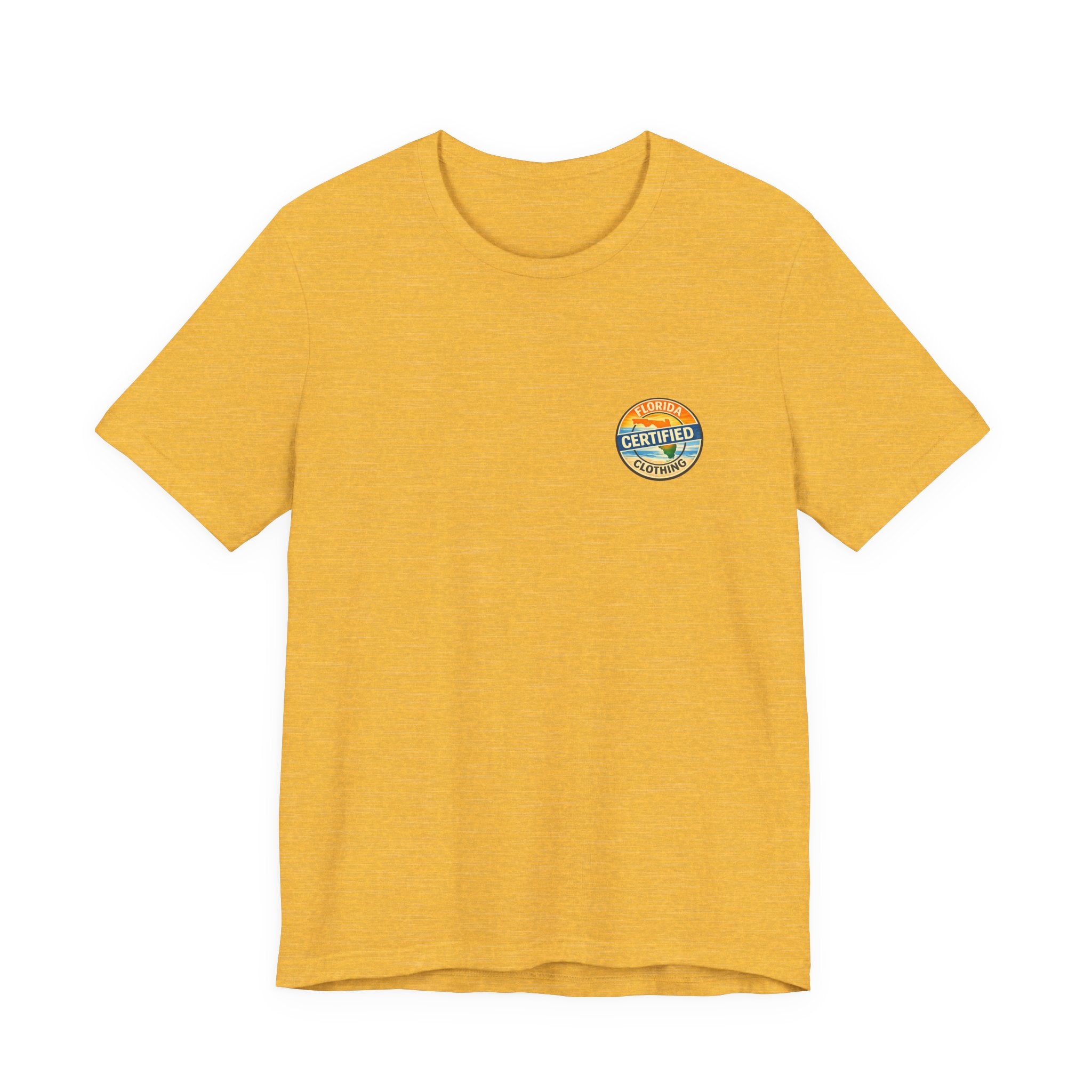 Pickleball Florida T-Shirt — Certified Pickleball Retro Beach Tee