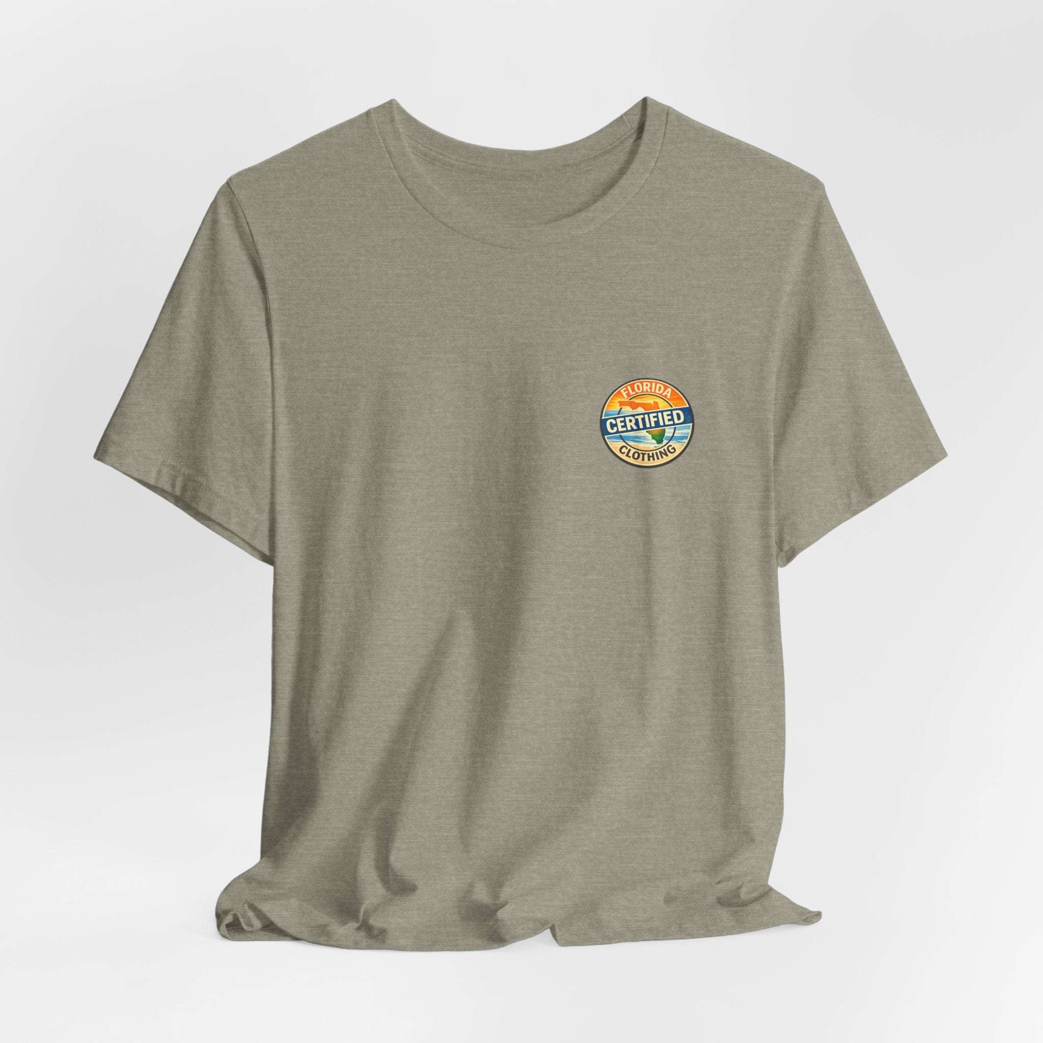 Florida Rocket Tee — "Certified" Space Shuttle Palm Tree T-Shirt