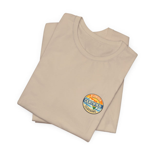 Florida Sandbar Weekends T-Shirt — Retro Beach Palm Sunset Tee
