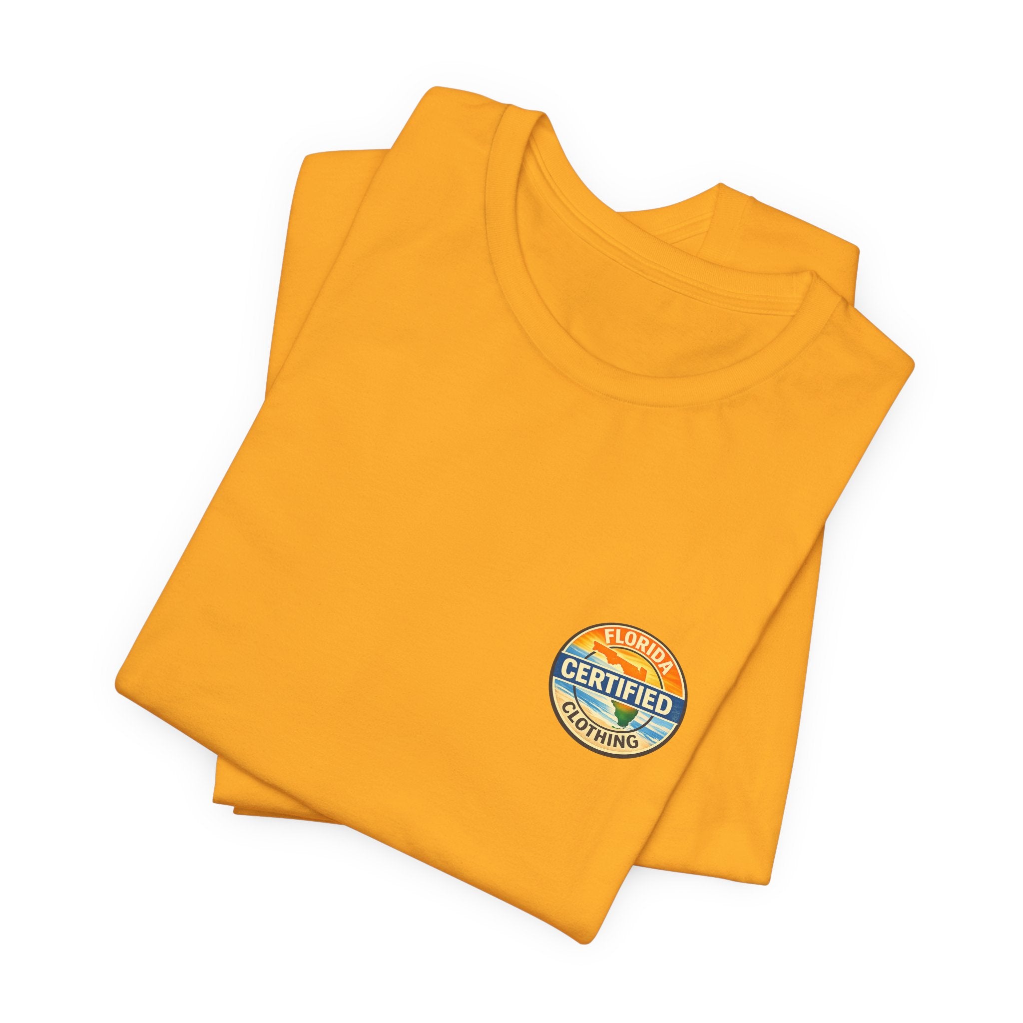 Florida Rocket Tee — "Certified" Space Shuttle Palm Tree T-Shirt
