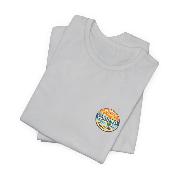 Pickleball Florida T-Shirt — Certified Pickleball Retro Beach Tee