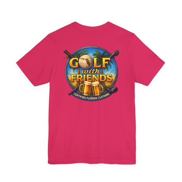 Golf With Friends T-Shirt — Casual Golf Shirt for Friends & Tee Time