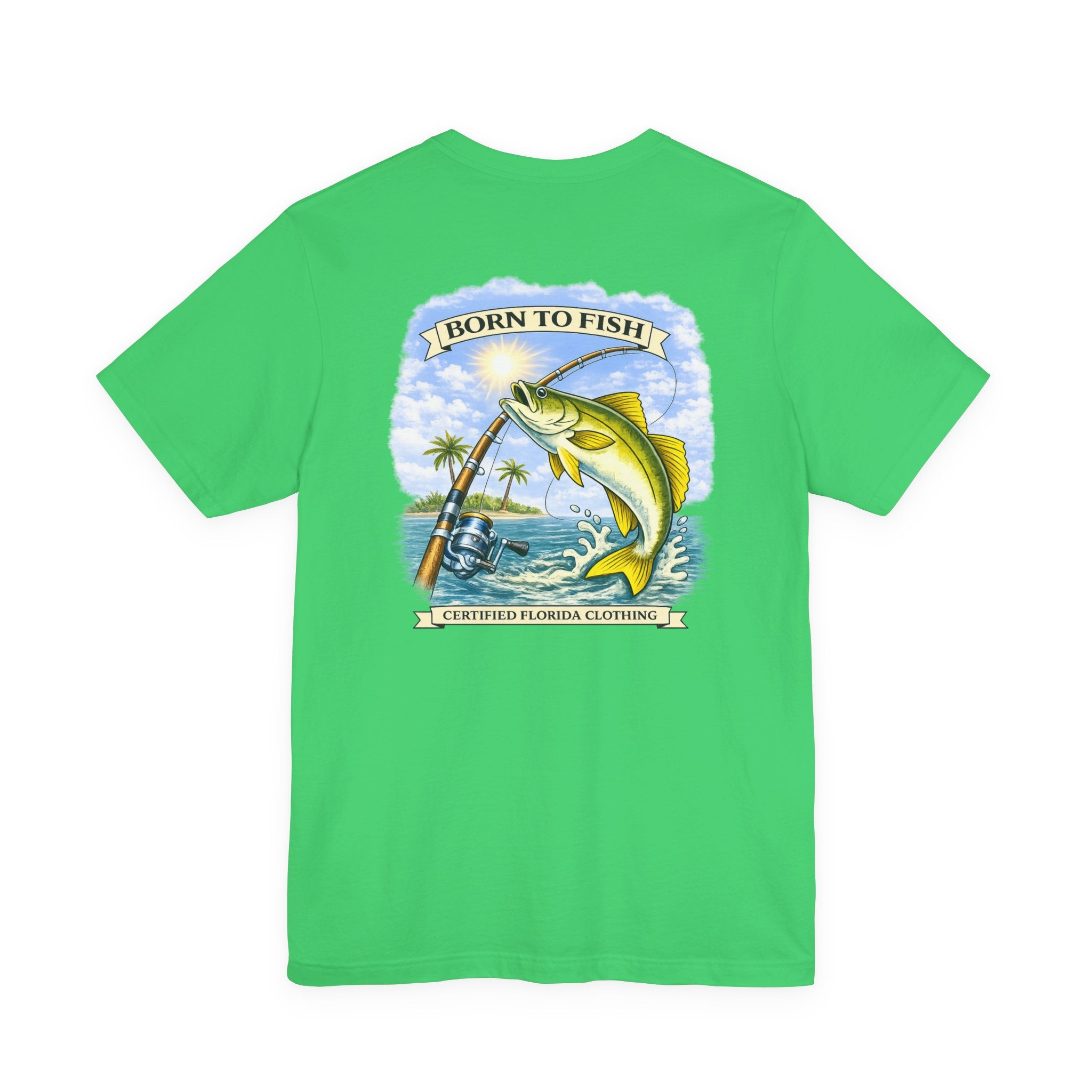 Born to Fish T-Shirt — Vintage Florida Fishing Tee